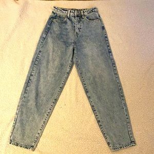 Denim Mom Jeans.